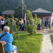 Massongex : la nouvelle place centrale inaugurée