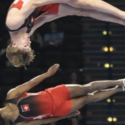 Trampoline: des résultats mitigés pour le duo Progin-Alves aux Championnats du monde