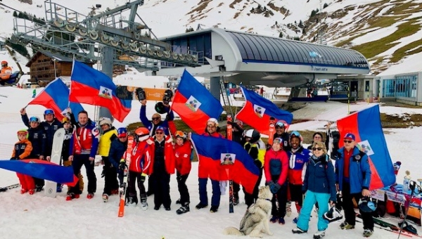 Amener du positif à Haïti grâce au ski