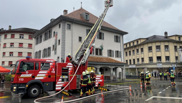 Les secours du Chablais s'entraînent dans une intervention de grande ampleur