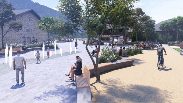 Le centre de Morgins se fait une place 