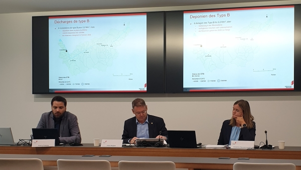 Valais : le Canton propose un nouveau plan de gestion des déchets minéraux