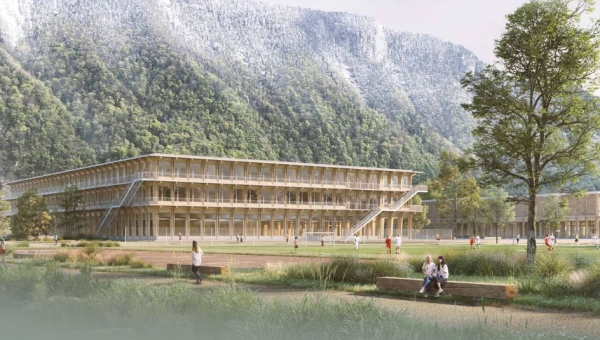 Villeneuve : le futur du nouveau Collège intercommunal du Haut-Lac se dessine