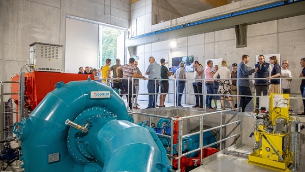 Inauguration à Bex: deux nouvelles hydroélectriques turbinent l'Avançon