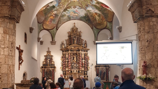 Troistorrents : d'anciennes peintures religieuses redécouvertes dans l'église du village