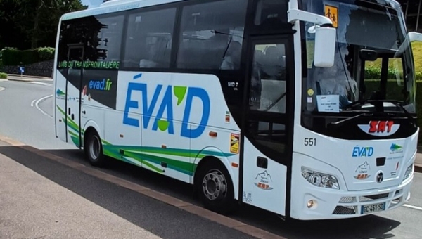 Bus entre St-Gingolph (CH) et Evian :  la cadence augmente dès dimanche
