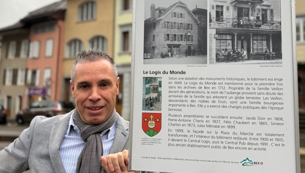 « Notre passé, notre fierté » : découvrir la ville d’hier en flânant dans le Bex d’aujourd’hui