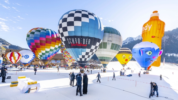 Le Festival de Château-d’Oex a fait rêver les passionnés de montgolfières