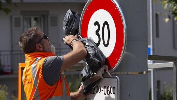 Le 30 km/h de nuit est mis en place à Montreux