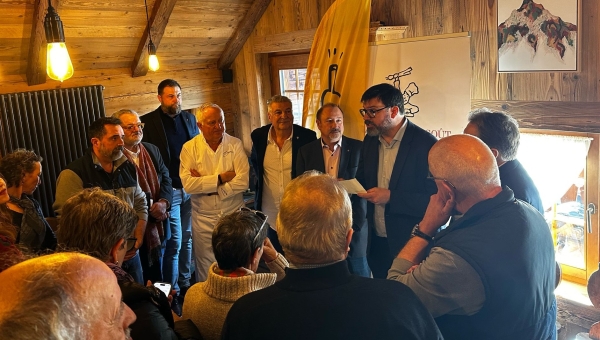 Aigle sacrée ville du Goût 2025, le valaisan Edgard Bovier en parrain