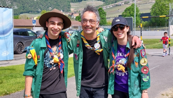 Portrait de Gilles Morel: "mes enfants ont grandi grâce au scoutisme. J'en suis fier."