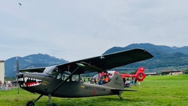 Journée portes ouvertes à l'aérodrome de Bex