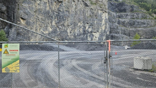 Saint-Maurice: c’est non à 60 % au projet de la carrière des Râpes 