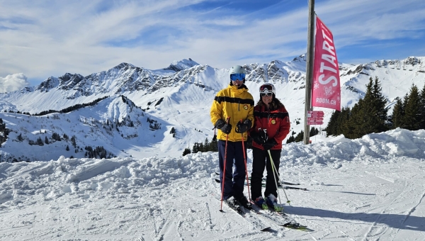Skier en étant malvoyant, c'est possible grâce au GRSA