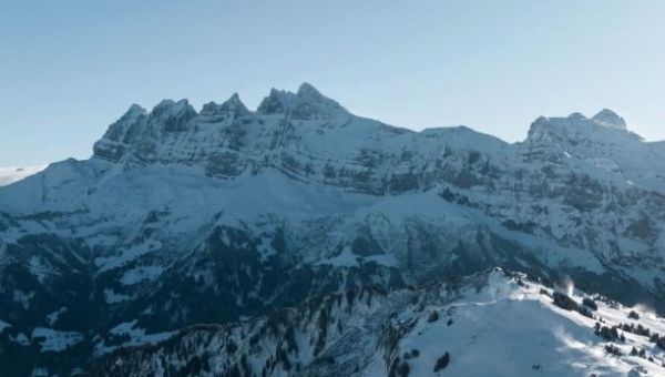 L'alpage de Tovassière touché par une avalanche