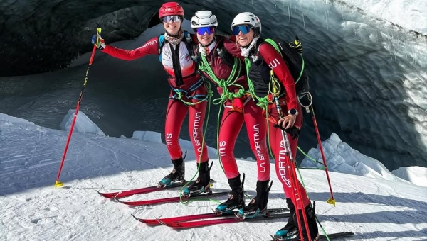 Patrouille des Glaciers: le record féminin est tombé, Caroline Ulrich et Thibe Deseyn sur le podium