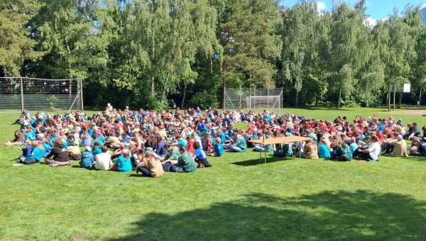 Sous la pluie de Vouvry, le scoutisme valaisan confirme sa vitalité
