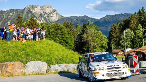 Rallye du Chablais: Munster devant après la superspéciale, des centaines de spectateurs présents à Leysin