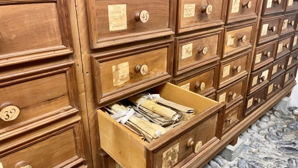 Les archives de l'Abbaye de Saint-Maurice, une histoire du temps...
