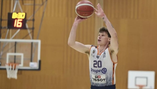 Basket: Brendan Favre évoluera à Pully Lausanne la saison prochaine