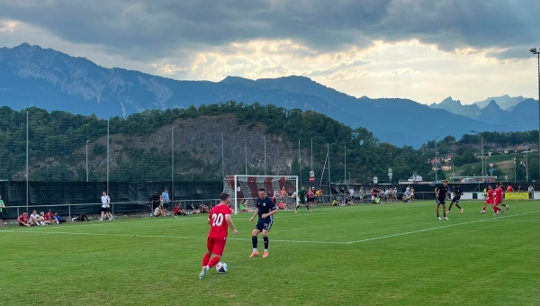 Football: festival offensif du FC Sion lors de l’anniversaire du CS Ollon