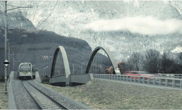 Rhône 3 : Vaud et Valais ont dévoilé les contours du futur pont de St-Triphon