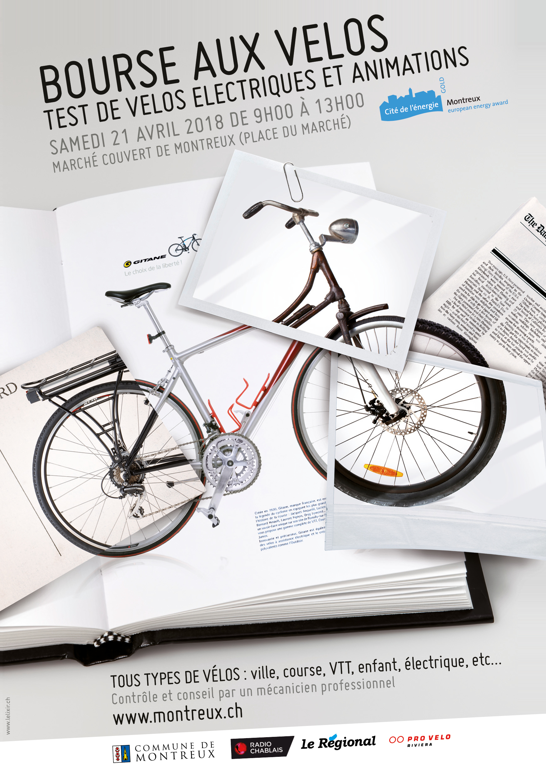 La bourse aux vélos de Montreux a lieu samedi