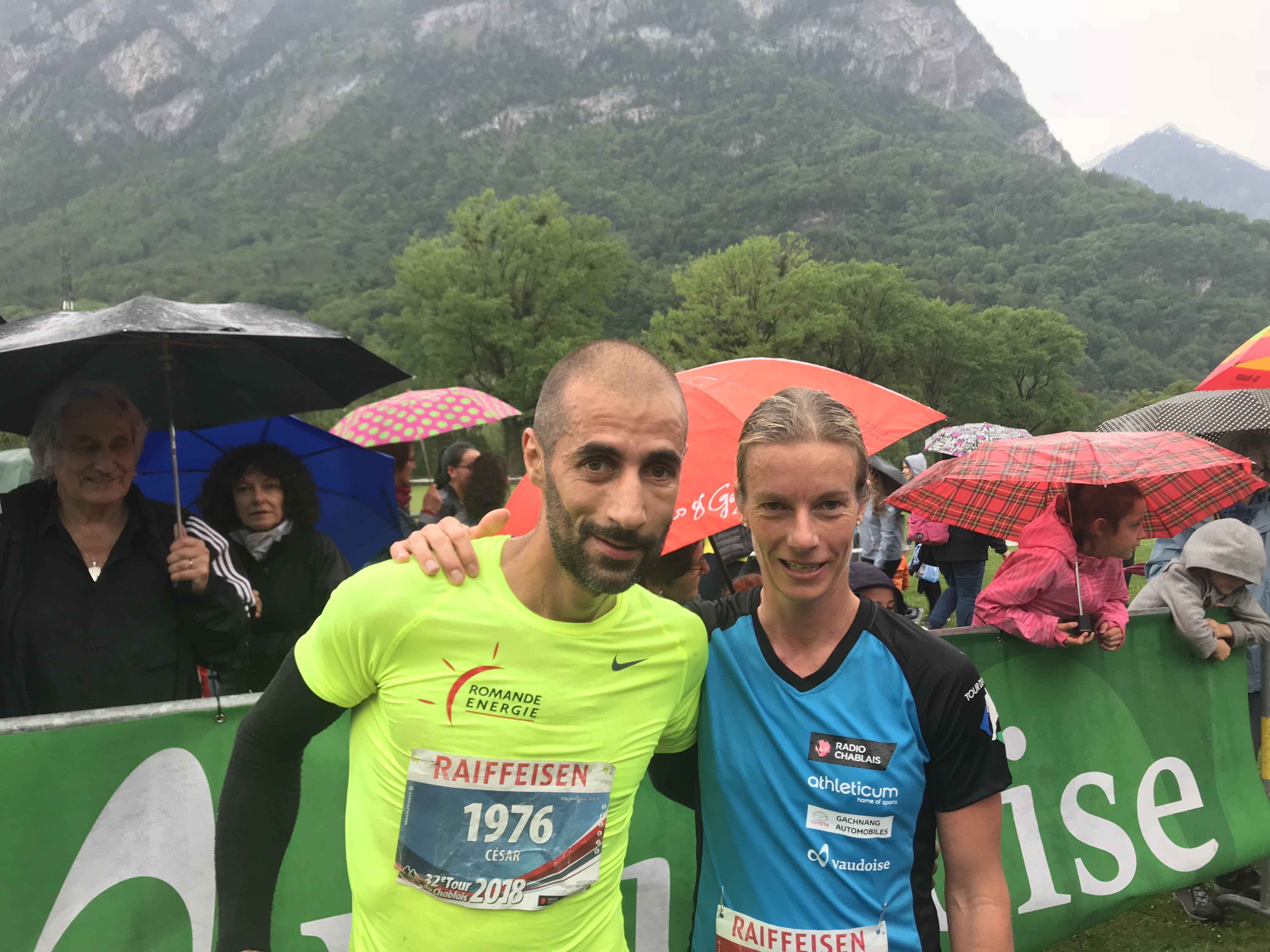 Course à pied: Comme en 2016, Laura Hrebec et César Costa ont été les plus forts dans le Chablais