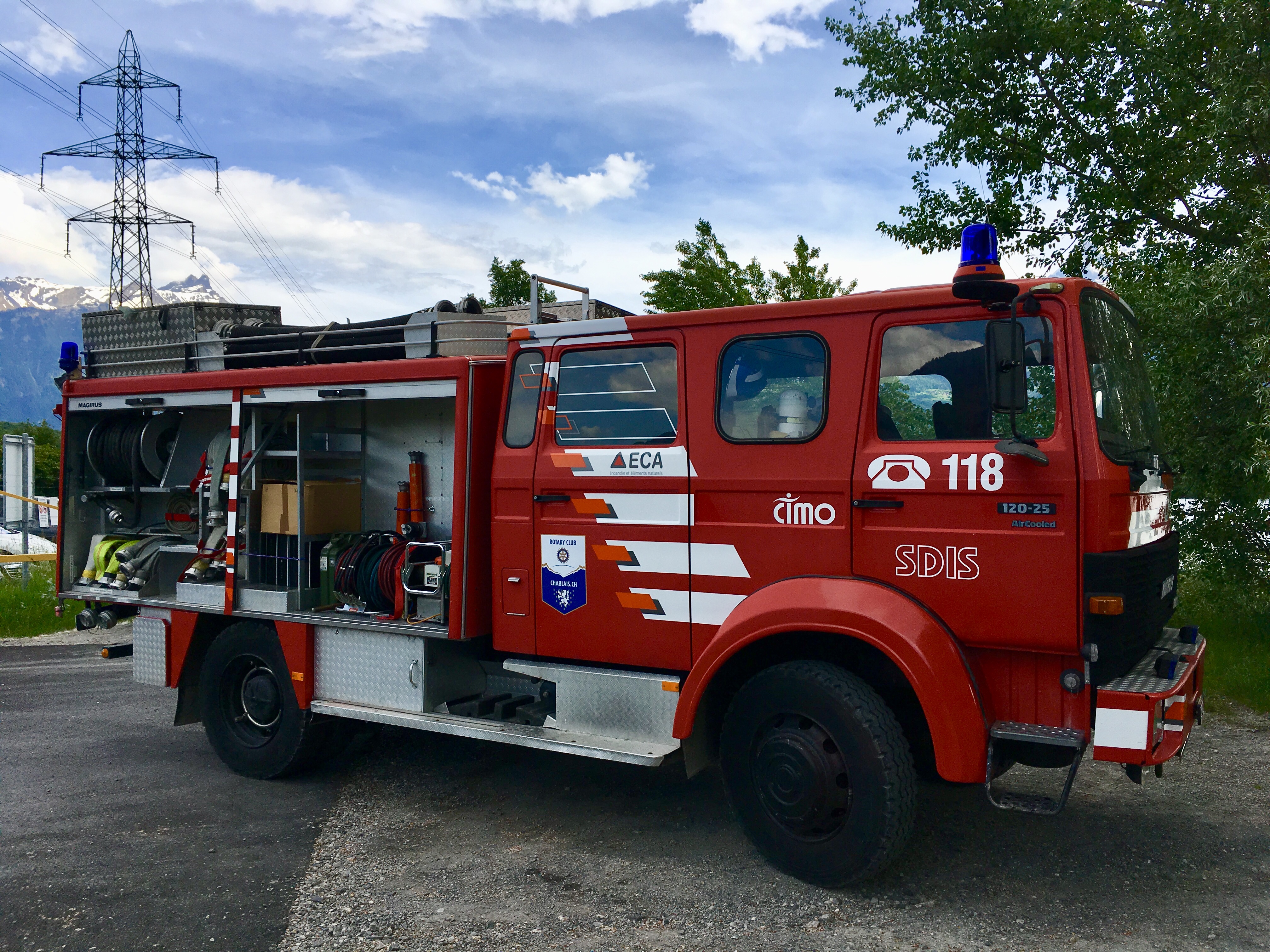 Une délégation du Rotary Club Chablais va amener un camion pompier en Roumanie
