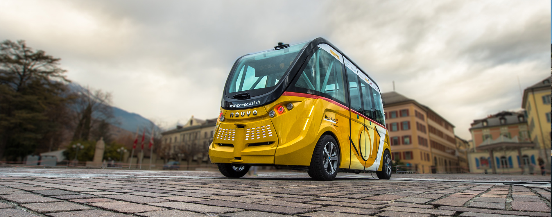 Les navettes autonomes de Sion pourront bientôt traverser des carrefours sans assistance manuelle