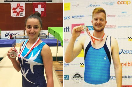 Trampoline: Aurélie Curdy vice-championne de Suisse