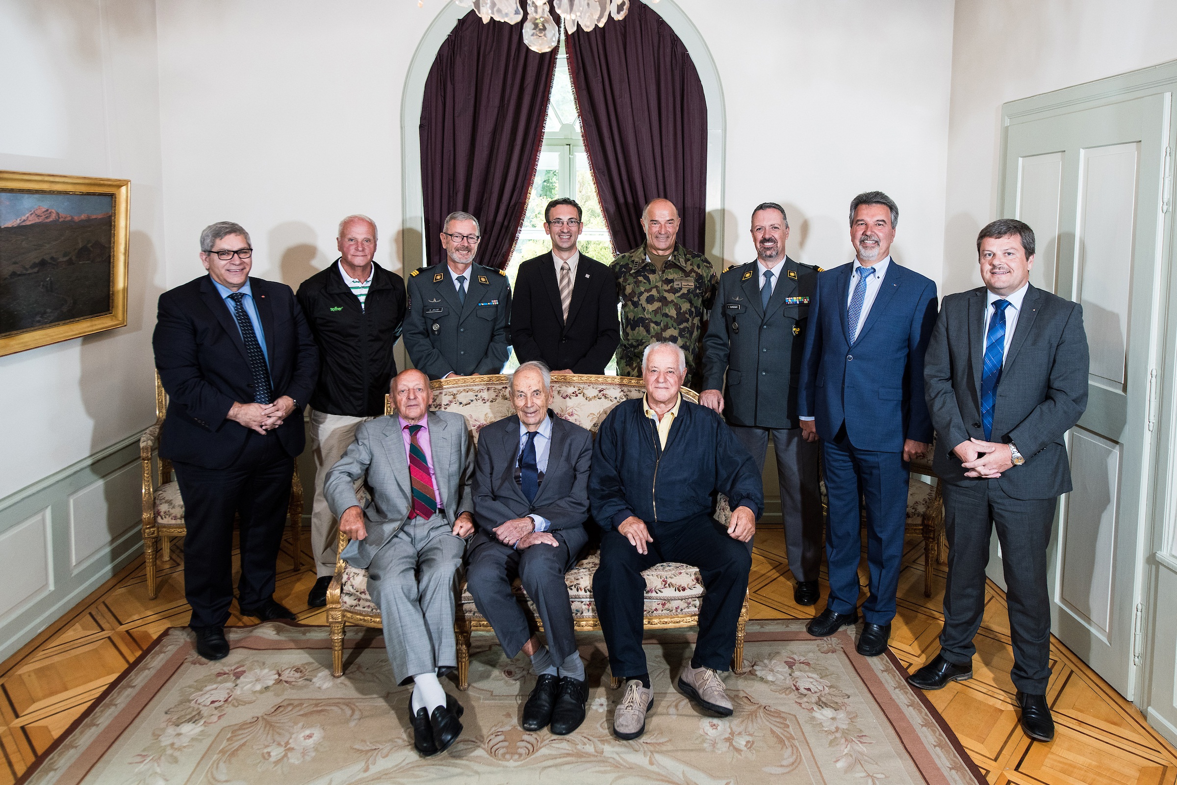 Réception spéciale pour les 75 ans de la Patrouille des glaciers