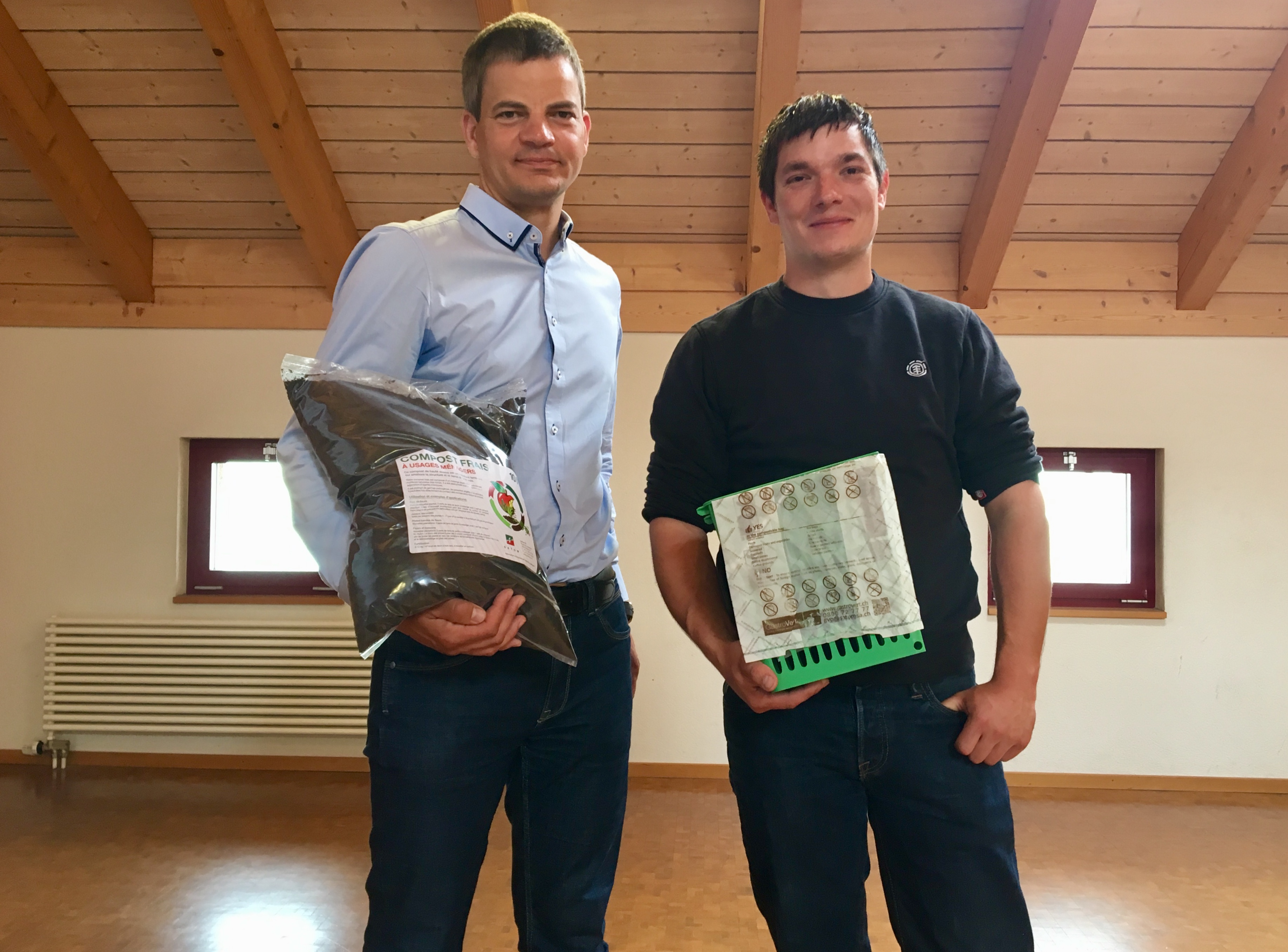 La récolte de proximité des déchets alimentaires est un succès à Massongex et Saint-Maurice