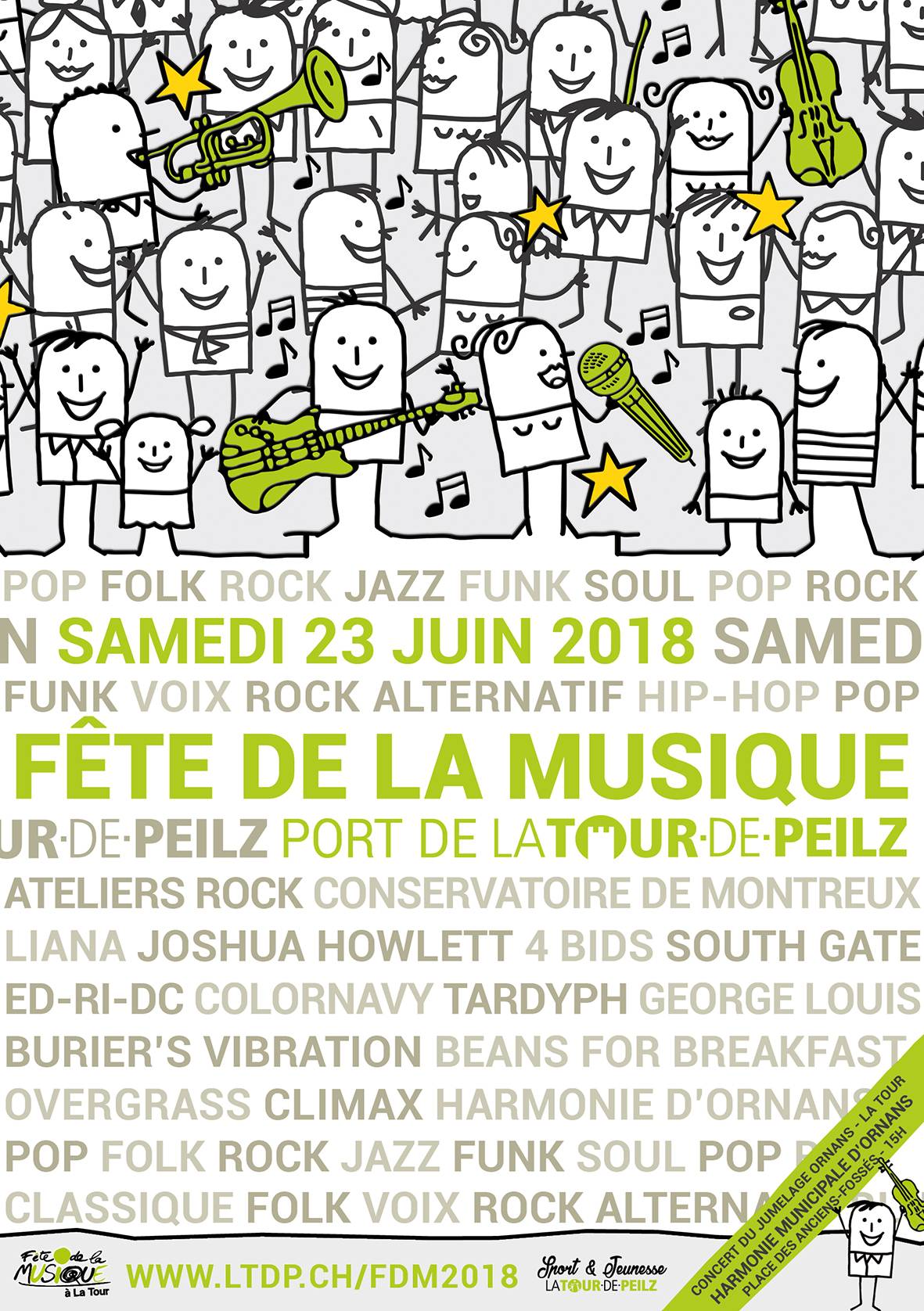 La Fête de la musique fera vibrer La Tour-de-Peilz le 23 juin
