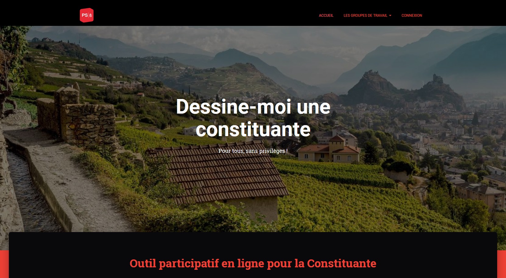 Constituante: le PS du Valais romand pose ses jalons