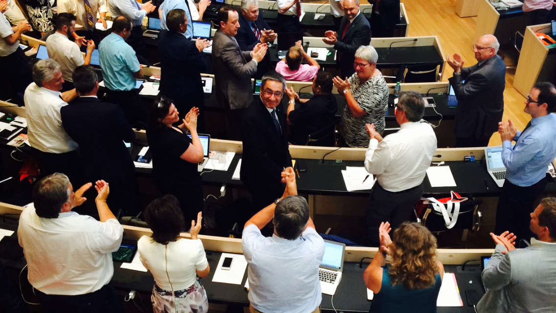 L'Yverdonnois Rémy Jaquier est le nouveau premier citoyen du Canton de Vaud