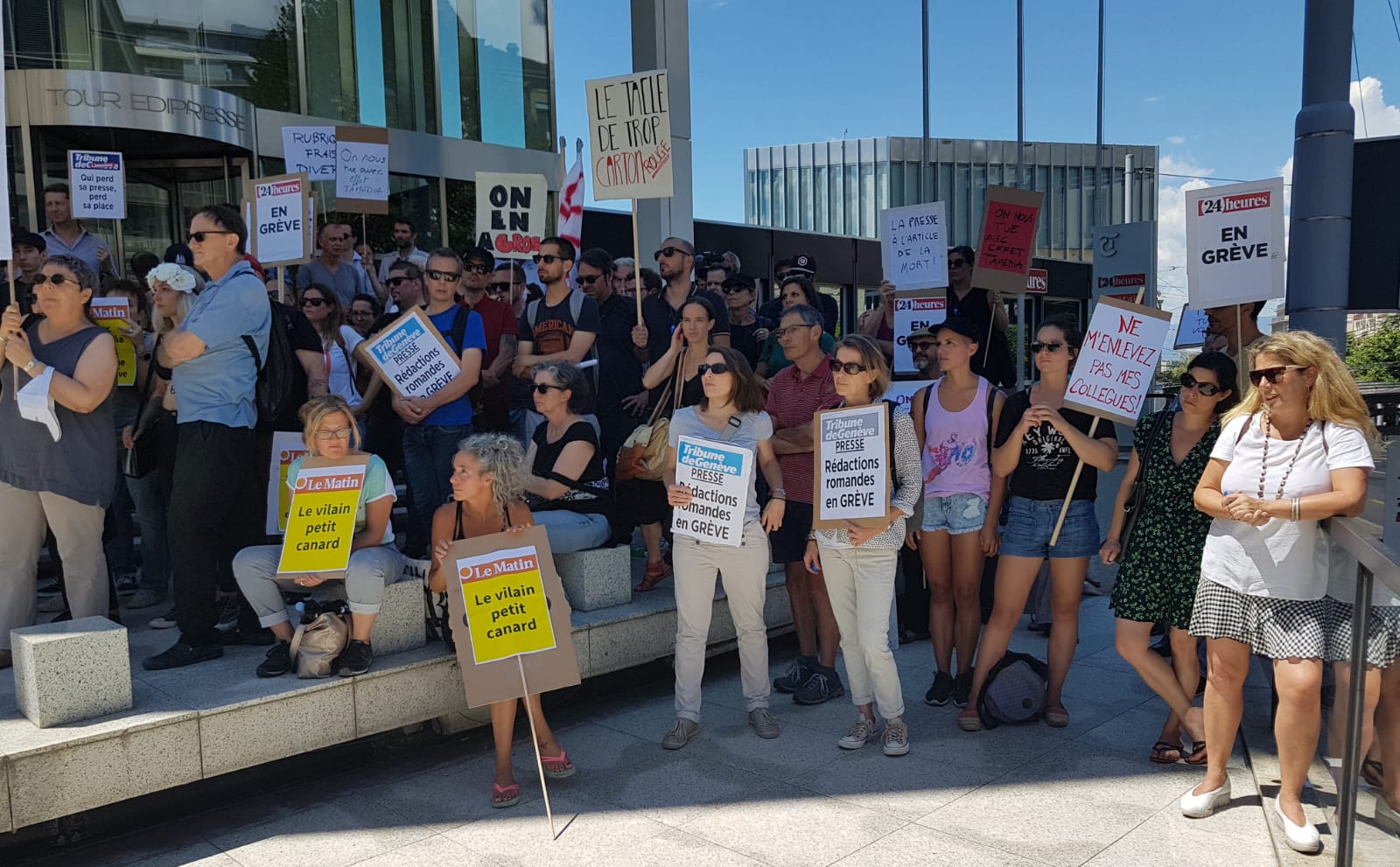 La grève chez Tamedia est suspendue