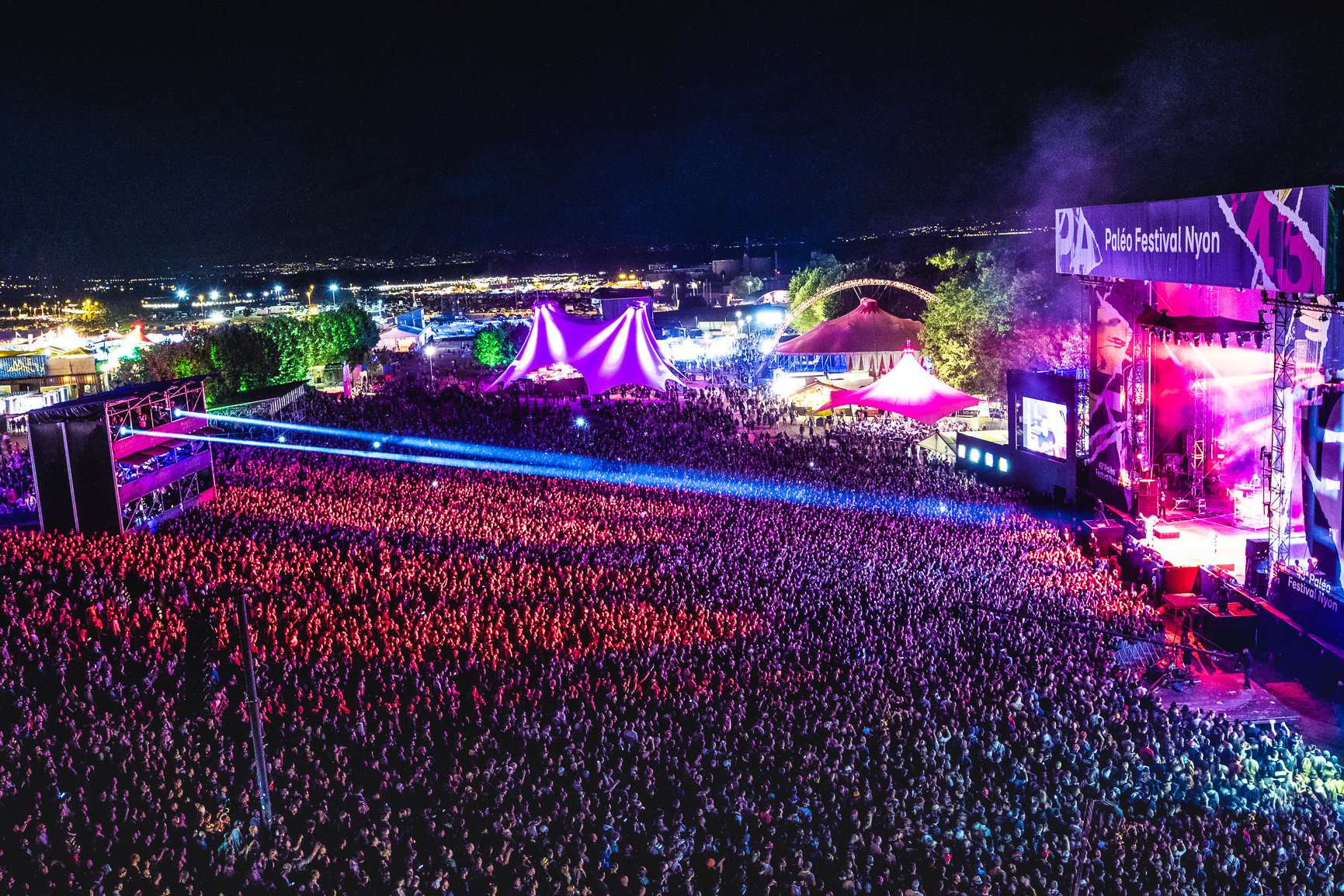La dernière soirée du Paléo bat son plein à Nyon