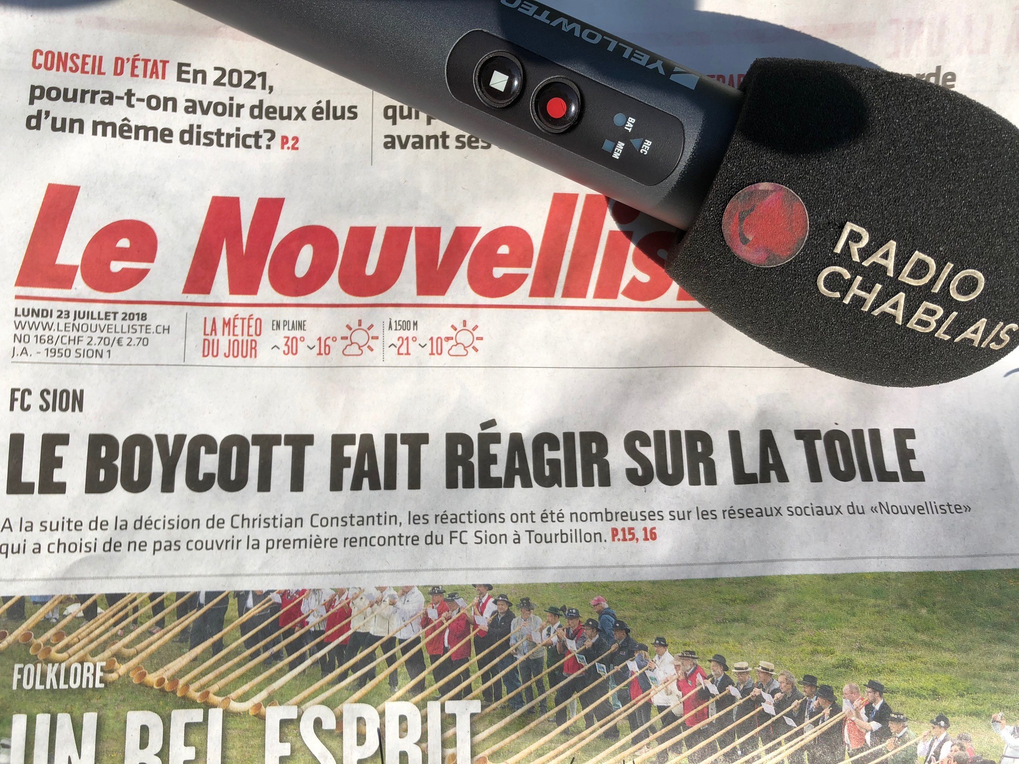 Les médias valaisans s’insurgent contre la décision de boycott infligée au Nouvelliste par le FC Sion