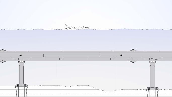 Un étudiant de l'EPFL imagine un train sous le Léman pour relier Lausanne et Genève