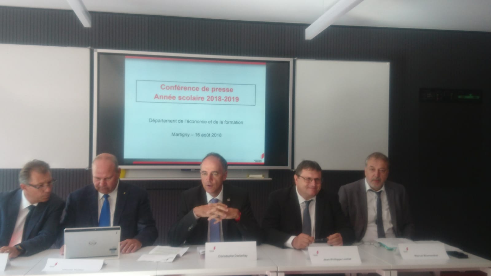 Qualité et digitalisation font partie des défis qui attendent l'école valaisanne