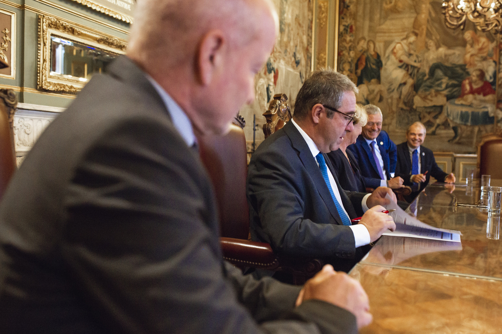 Les responsables du Concours mondial de Bruxelles ont signé une convention hier