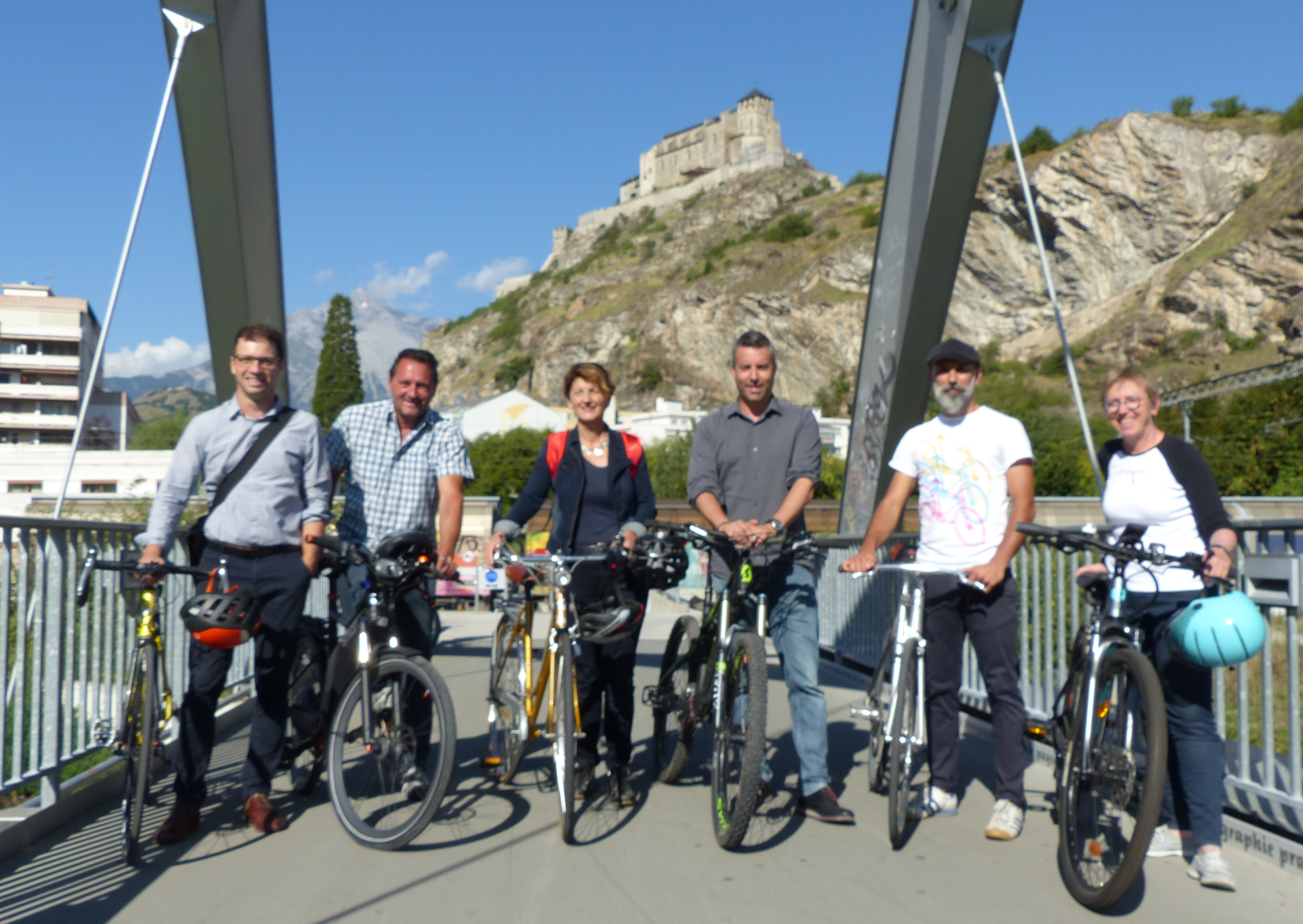 L'arrêté fédéral en faveur du vélo est soutenu par la majorité des partis du Valais romand
