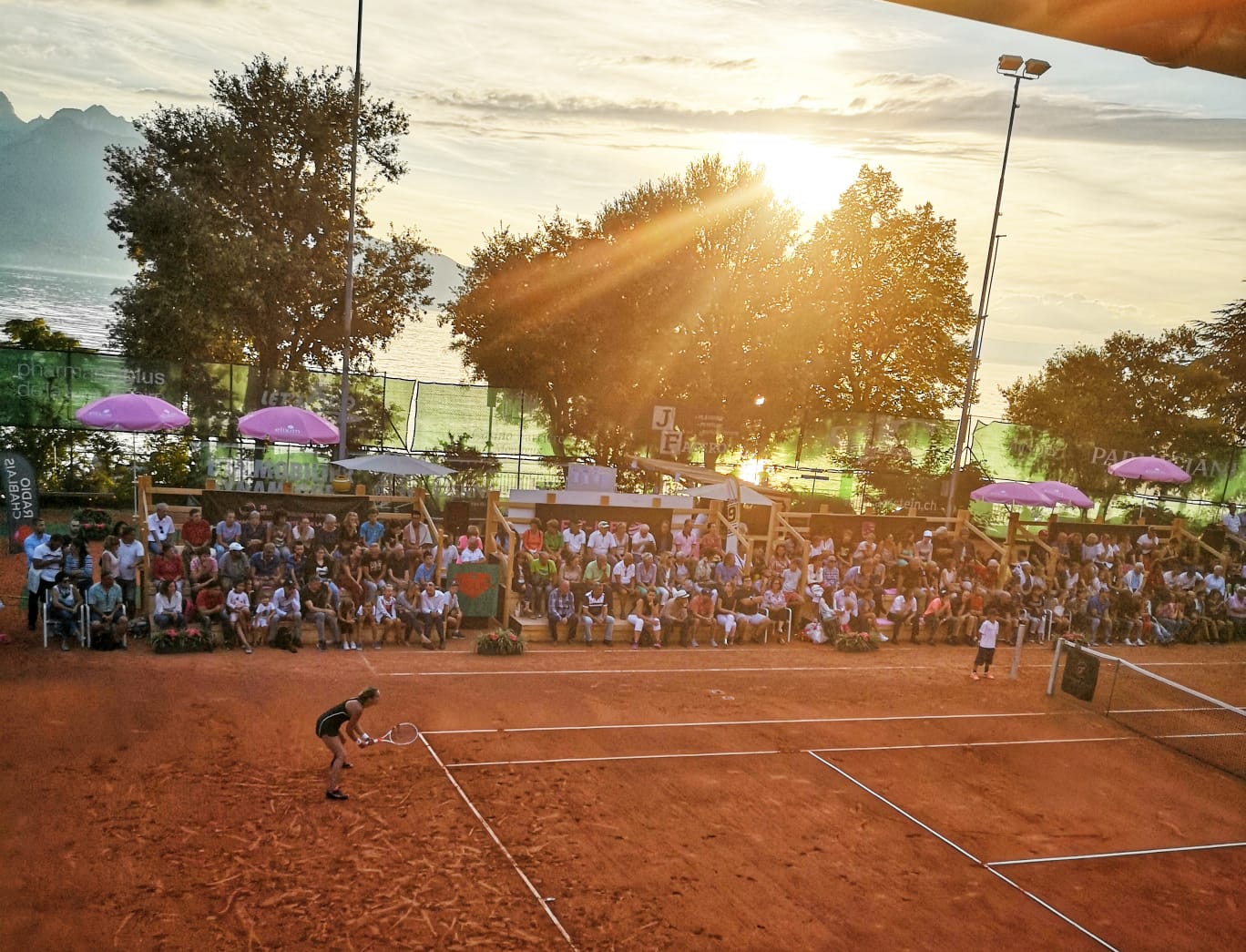 Tennis: Timea Bacsinszky tombe d'entrée