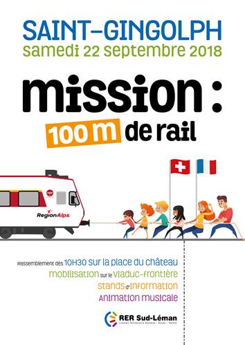 Saint-Gingolph: nouvel appel à la réhabilitation de la ligne du Tonkin ce samedi
