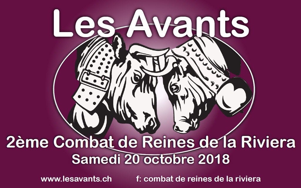 Le 2ème combat de Reines des Avants aura lieu le 20 octobre