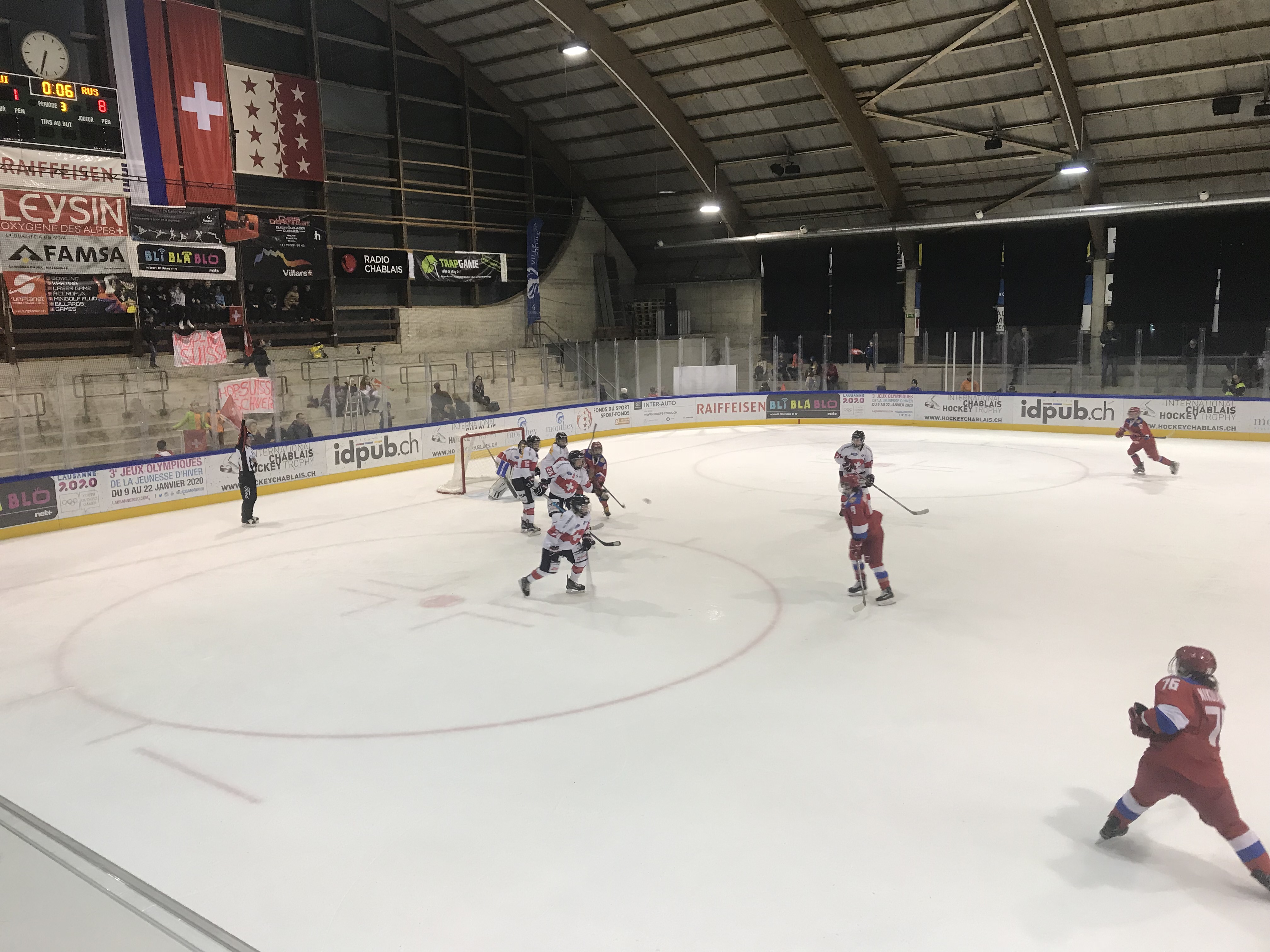 Hockey sur glace: La Russie remporte l'ICHT après une large victoire contre la Suisse