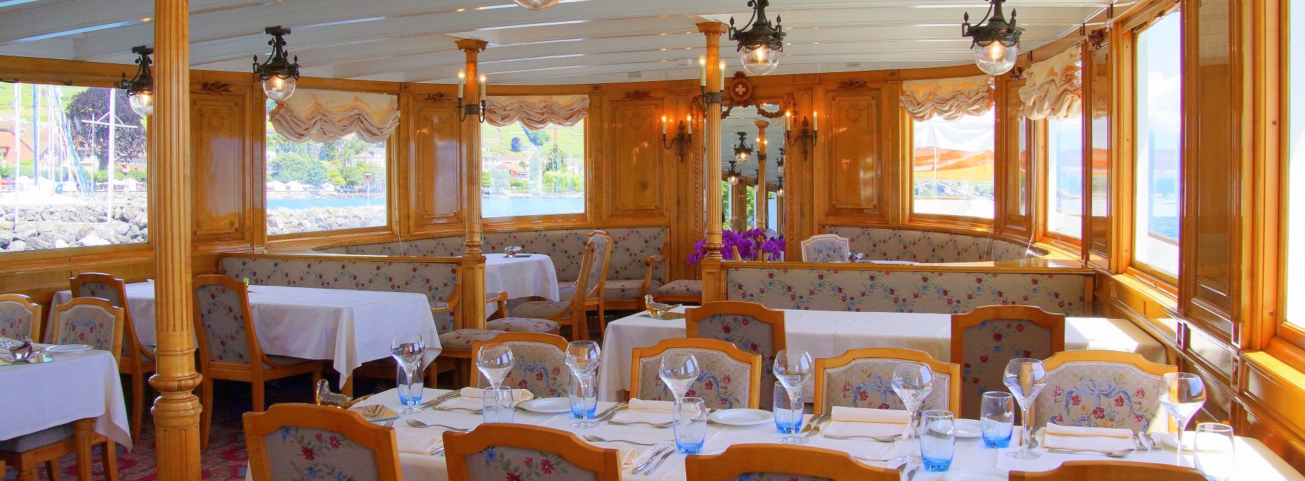 Les salons première classe de la flotte Belle Epoque ont été désignés "restaurant historique de l'année 2019"