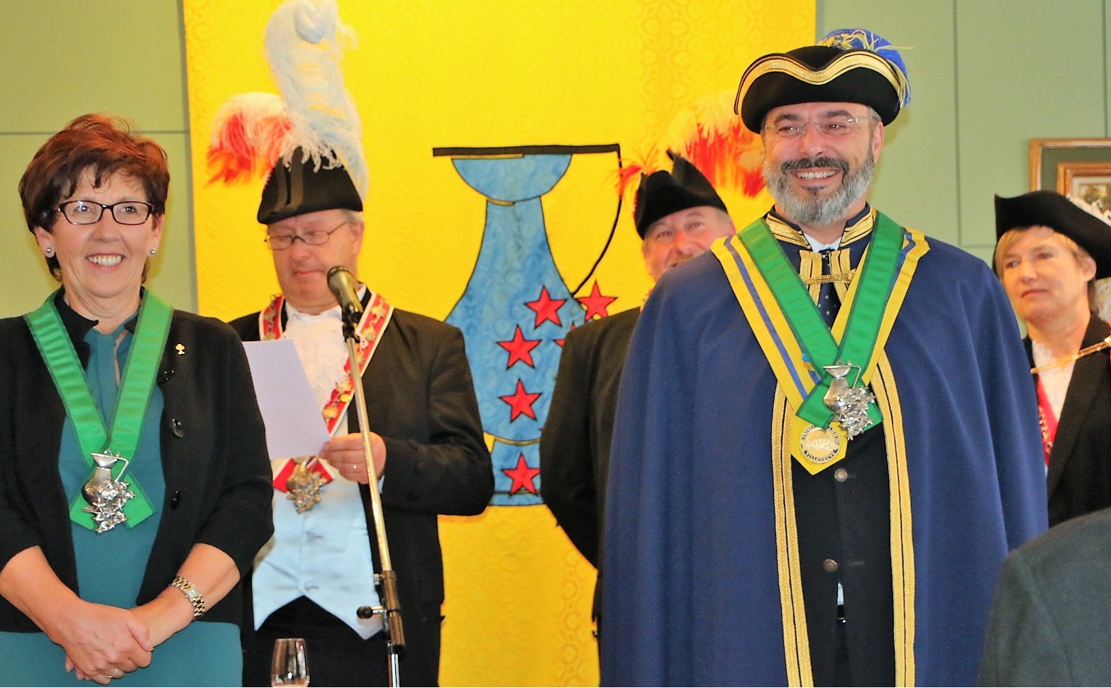 L’Ordre de la Channe compte deux nouveaux chevaliers d’honneur