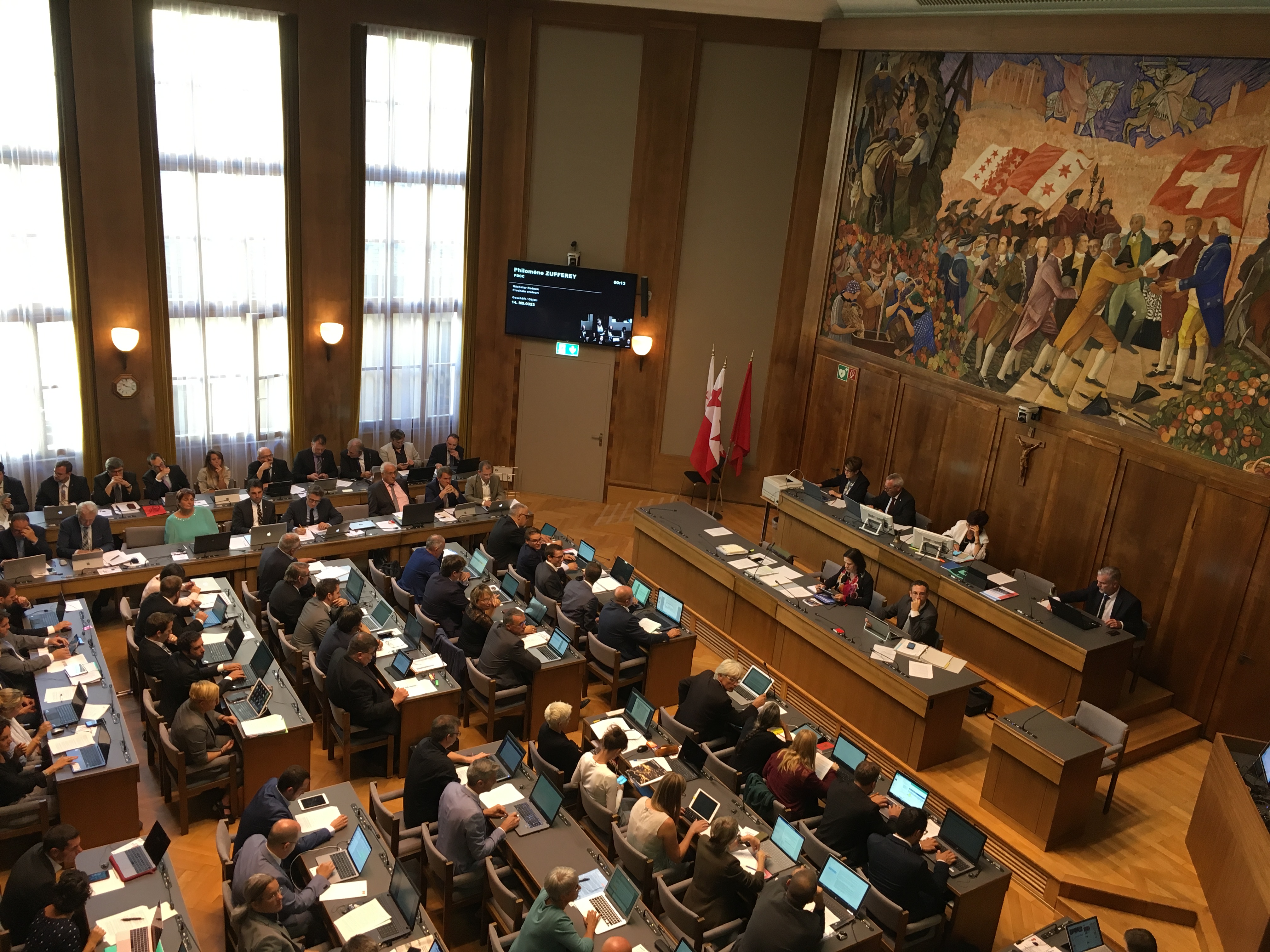 Le Grand Conseil valaisan a débloqué 17,5 millions pour les intempéries de cette année